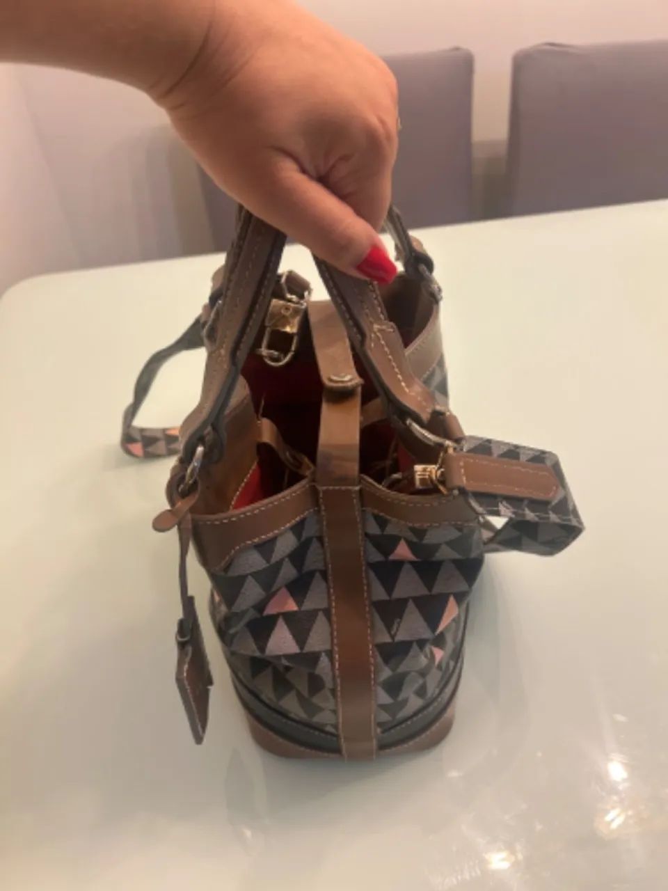 Bolsa e carteira da marca schutz  - Foto 2