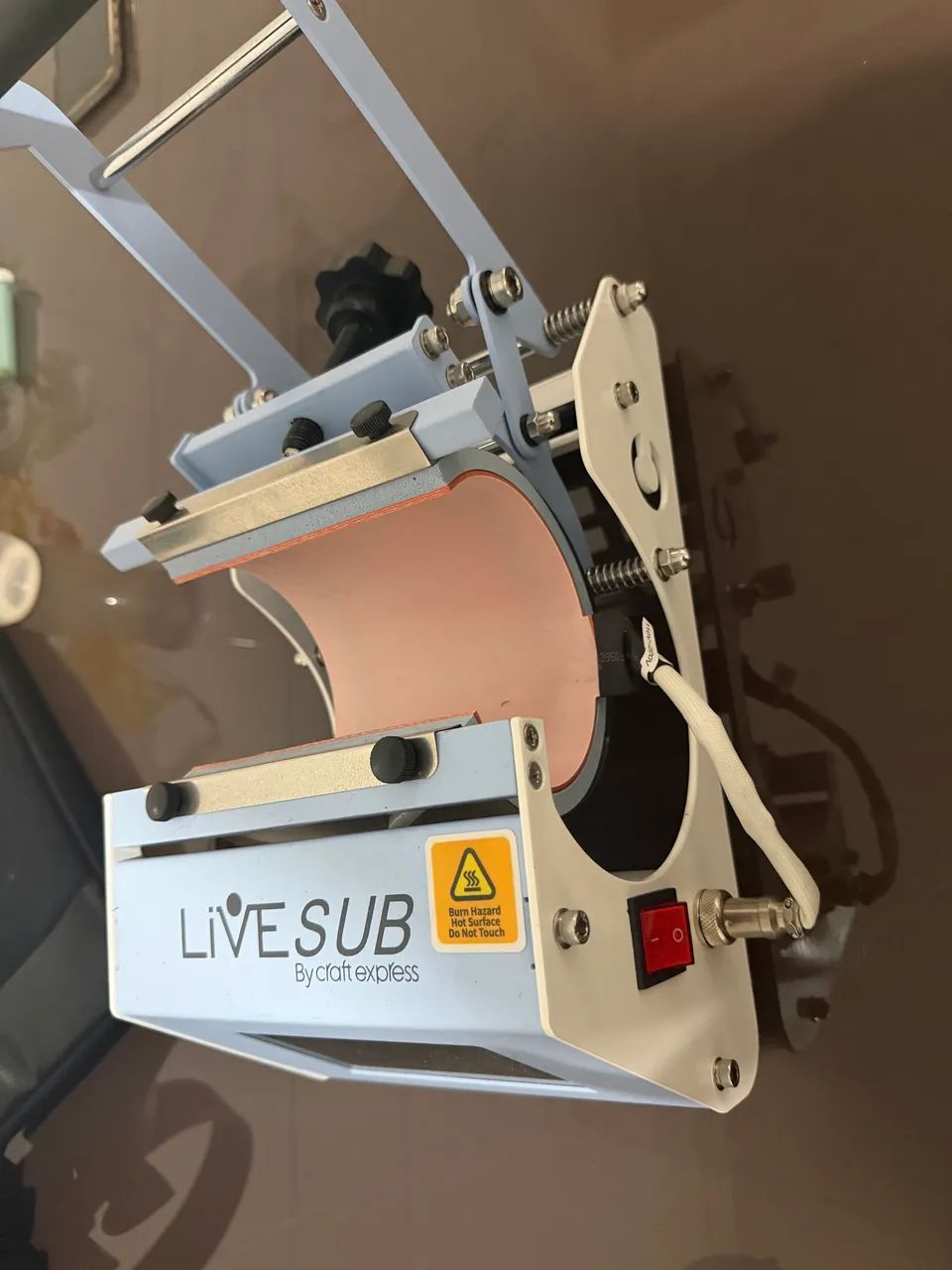 Live sub máquina de estampar Canecas - Foto 2