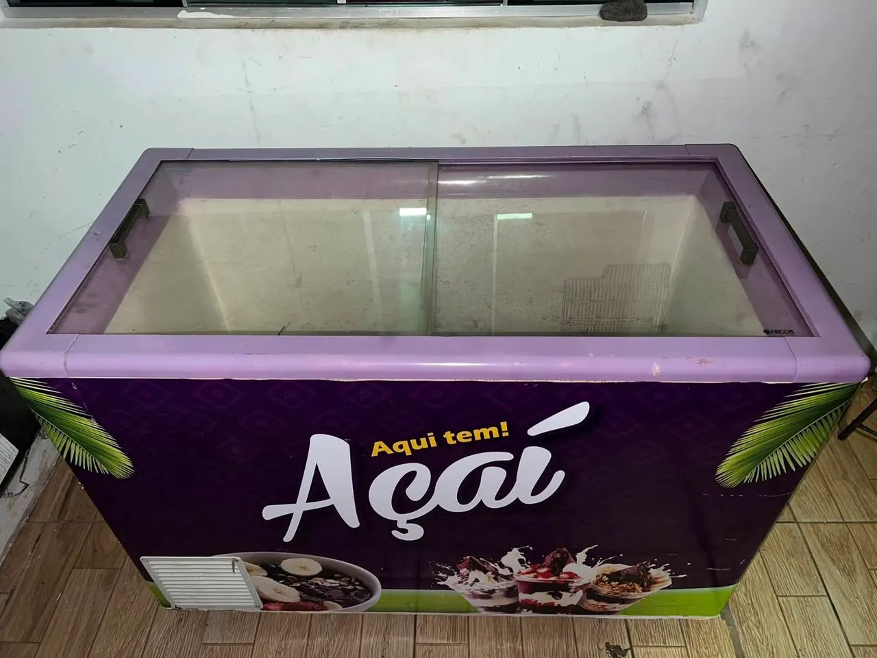 Freezer tá sem o gás 