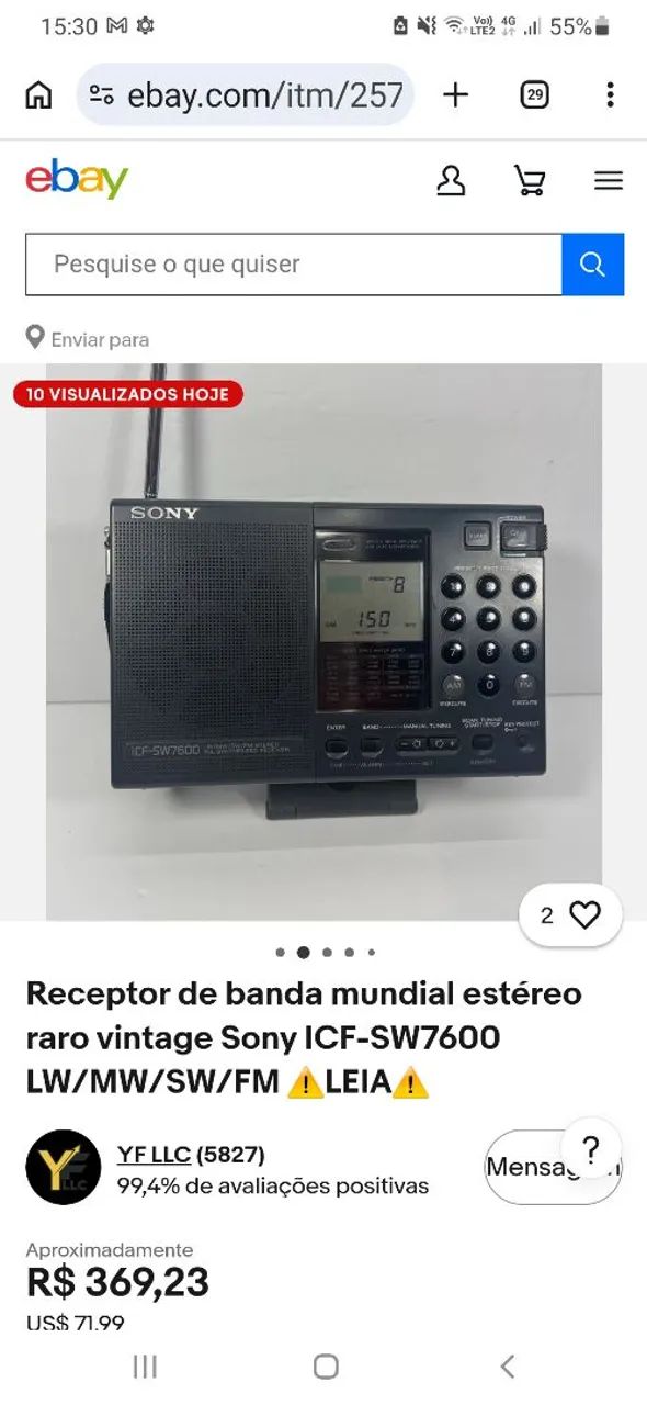 Receiver  Sony Vintage zero - Foto 5