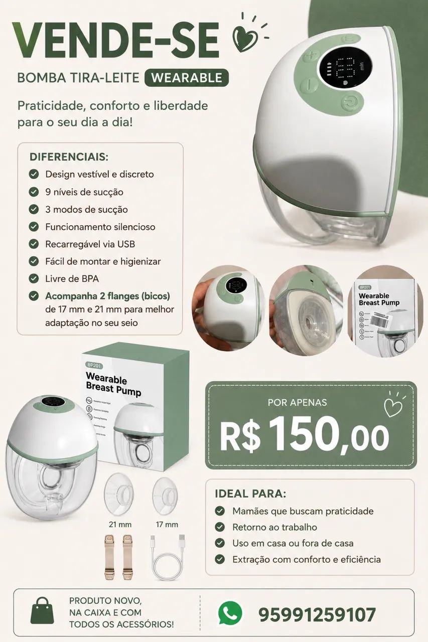 Bomba de leite materno  - Foto 4