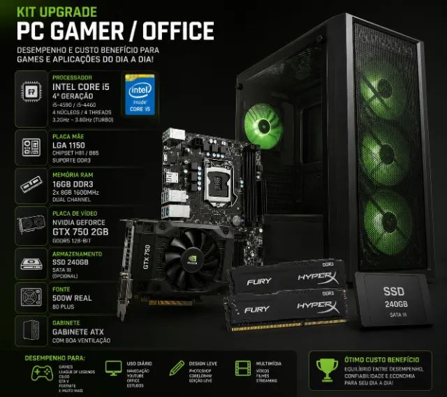 KIT PC COMPLETO - Foto 5