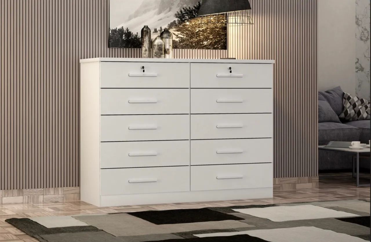 Cômoda Premium 10 Gavetas