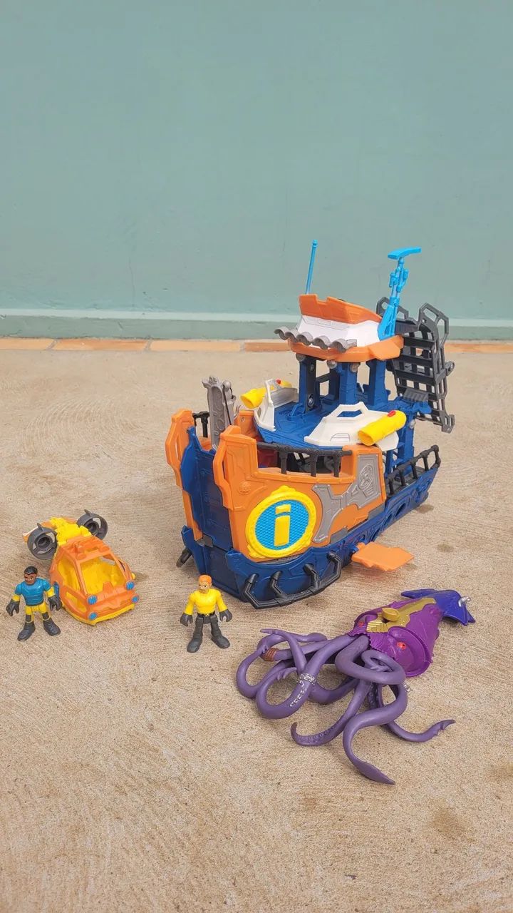 Navio Comando do Mar - Imaginext  - Foto 4