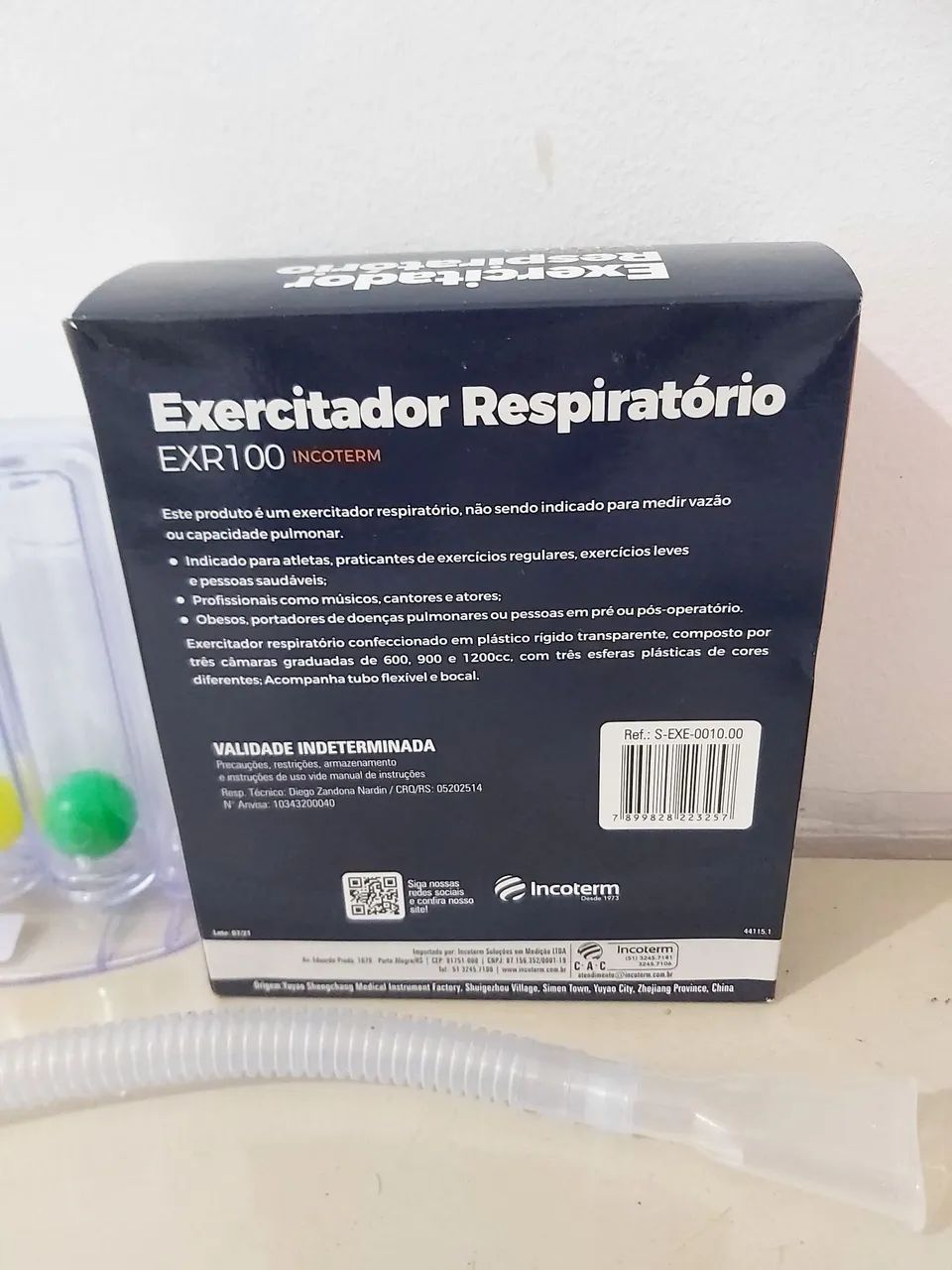 Exercitador Respiratório Respiron - Foto 5