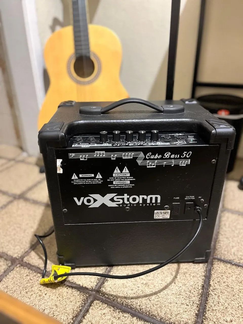 Amplificador Voxstorm CB50 para Contrabaixo 20W Linha Top Bass 8 Polegadas - Foto 4
