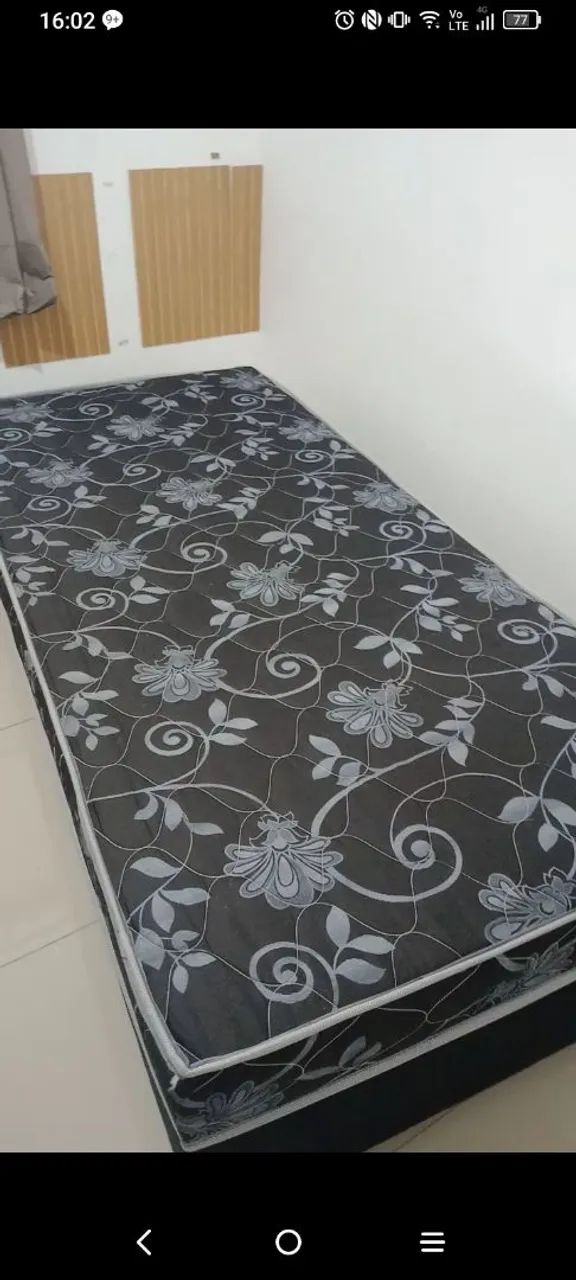 Cama Box Solteiro Nova