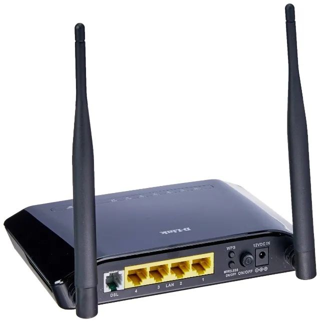 Modem ADSL2+ e Roteador Wireless D-Link DSL-2470E - Foto 3