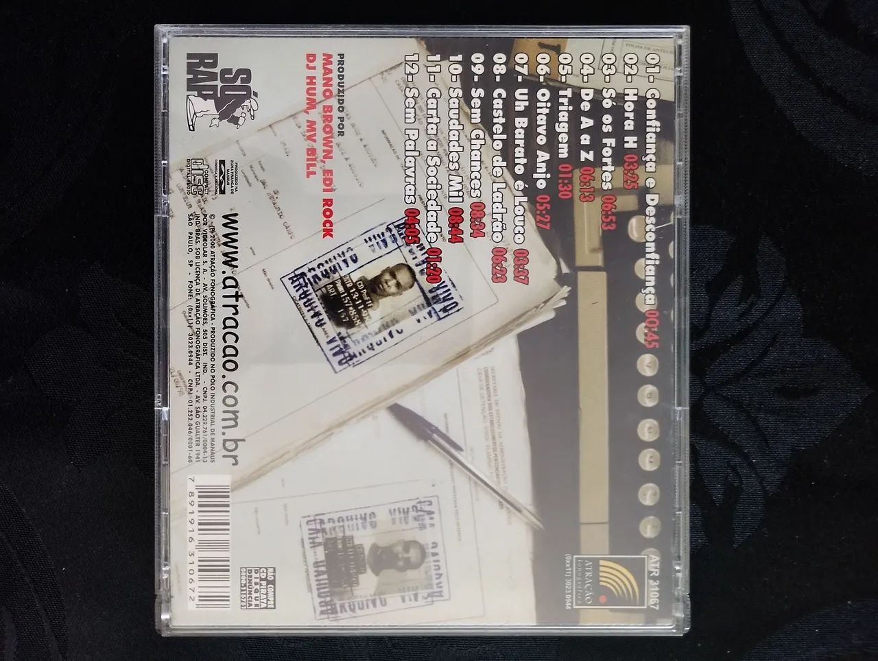 509 E provérbios 13 CD música Rap  - Foto 2