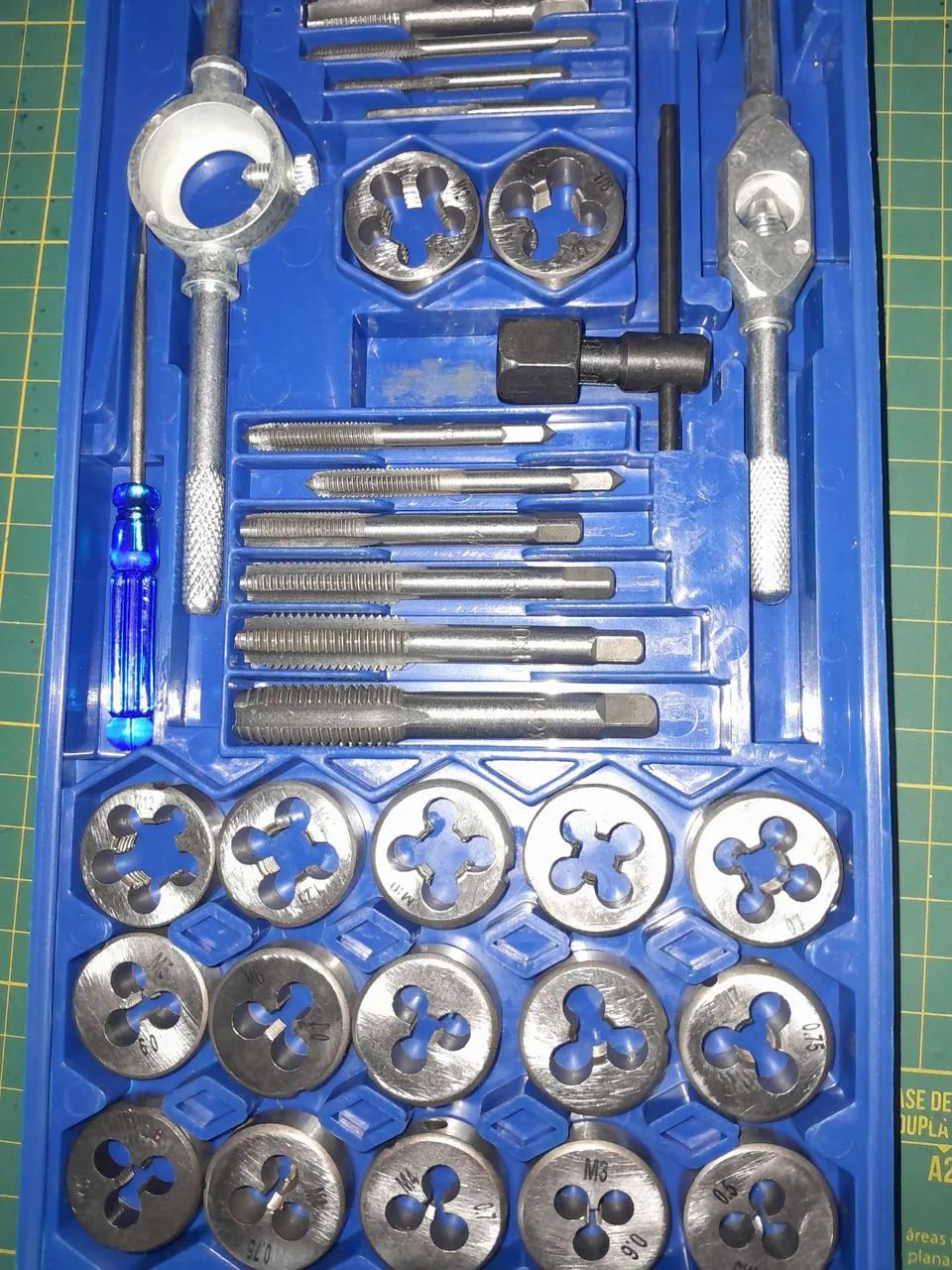 Kit Cossinete para roscar 