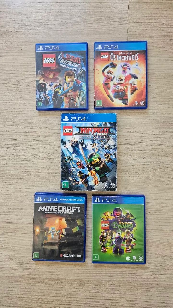 jogos do playstation 4 (venda separada)