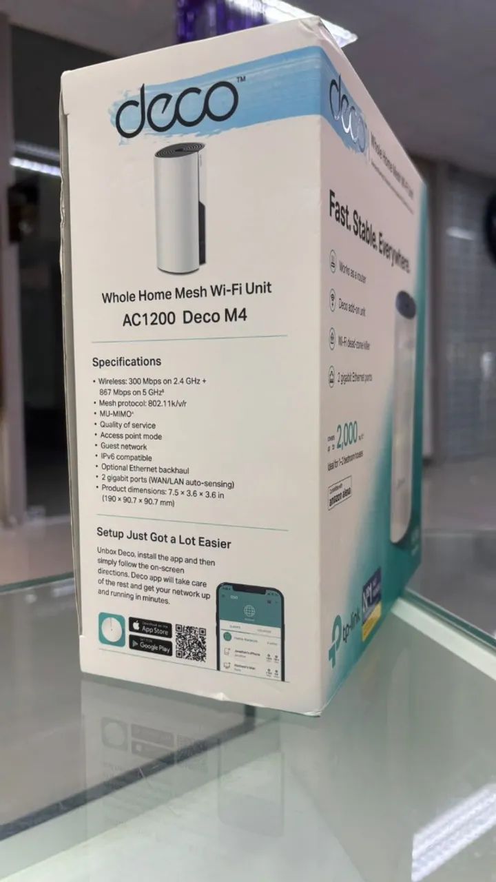 ROTEADOR DECO WHOLE HOME MESH WI-FI UNIT - TP-LINK AC1200 - Foto 4