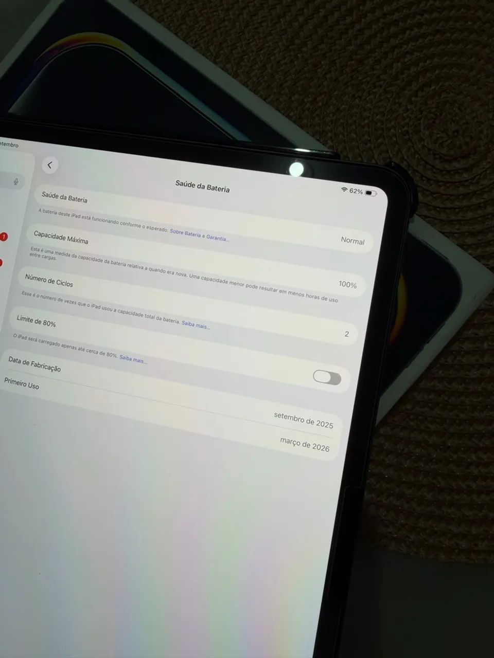 Vendo iPad Pro 13 polegadas com chip M5 e 512 GB de armazenamento. - Foto 4