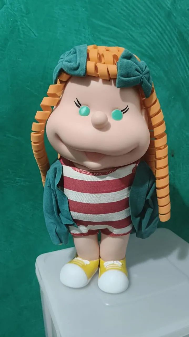 Boneca antiga garrafinha 