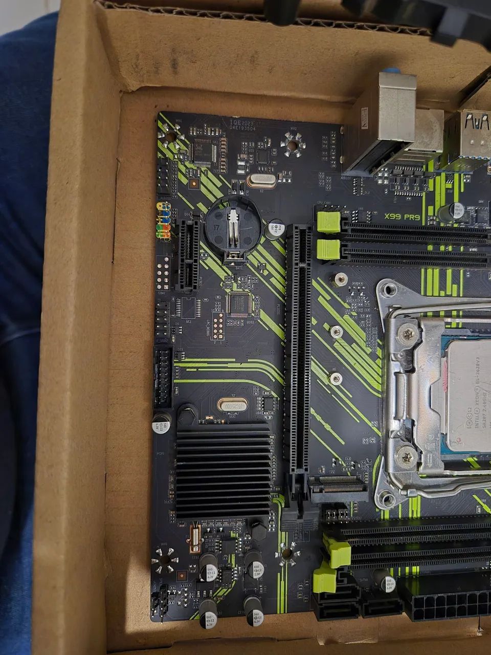 X99 PR9 COM 2620 V3 EM OTIMA CONDIÇÃO  - Foto 4