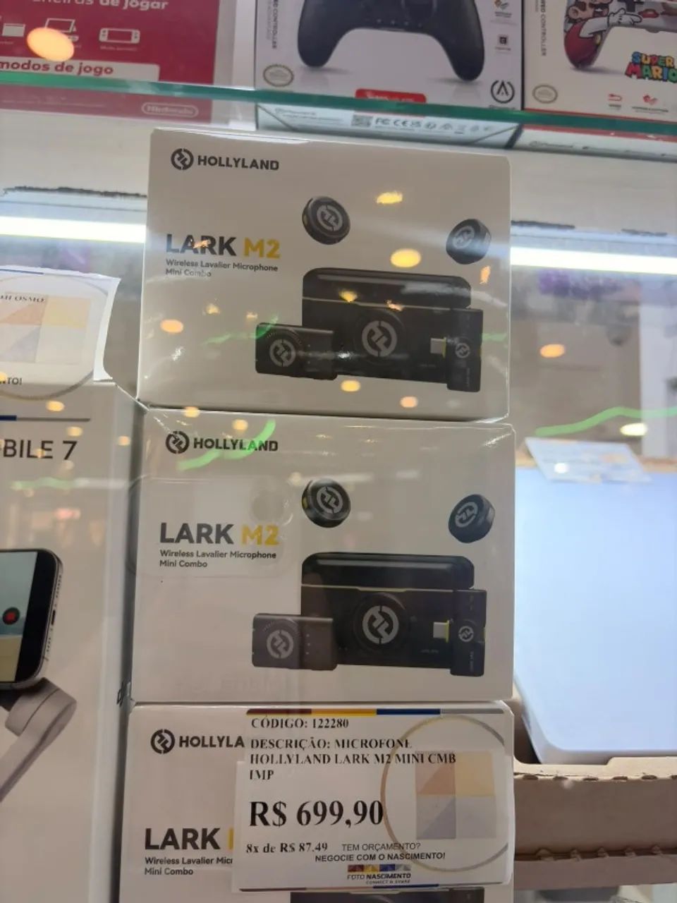 MICROFONE HOLLYLAND LARK M2