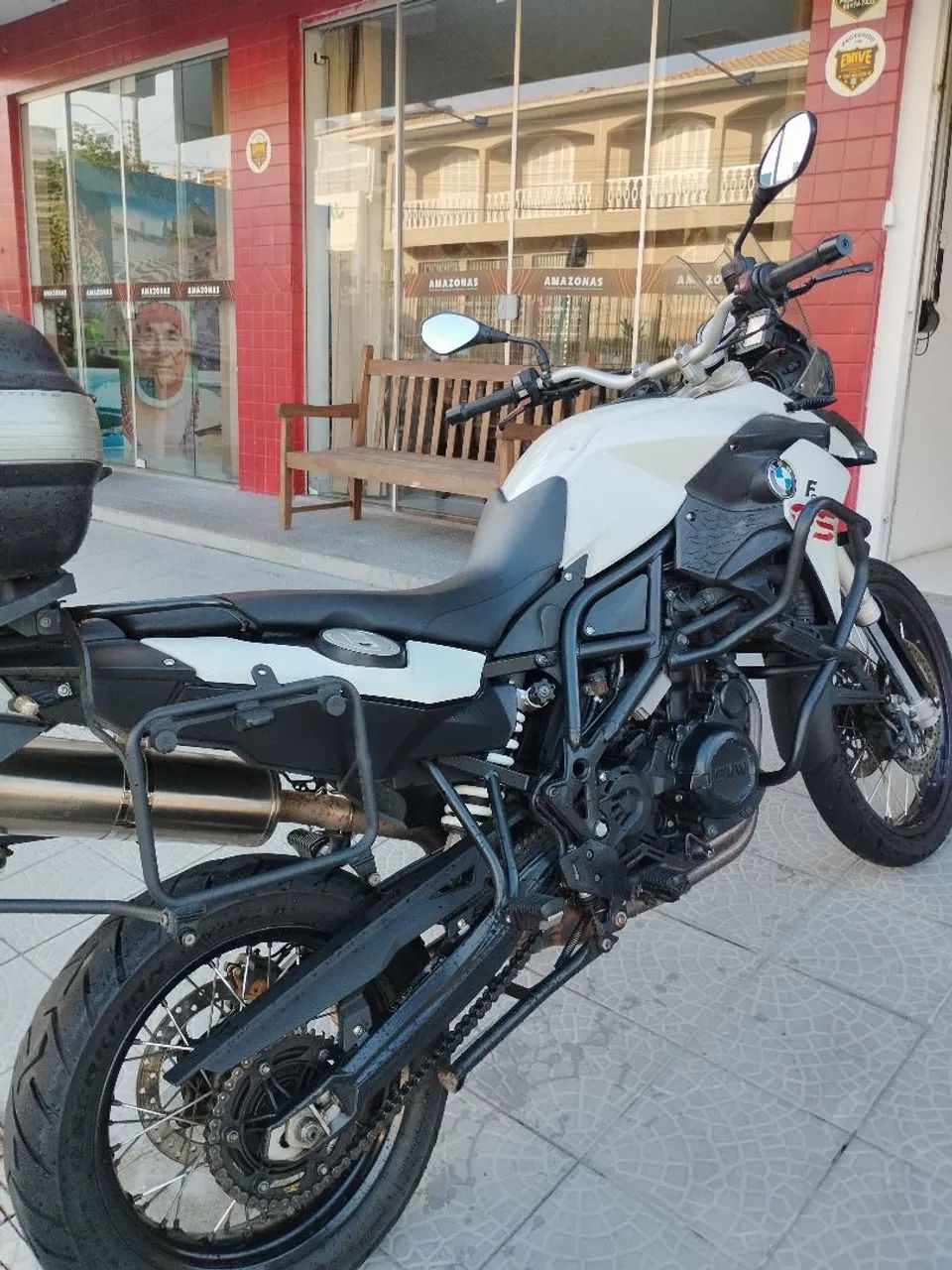 GS 800 branca manual chave reserva  - Foto 5