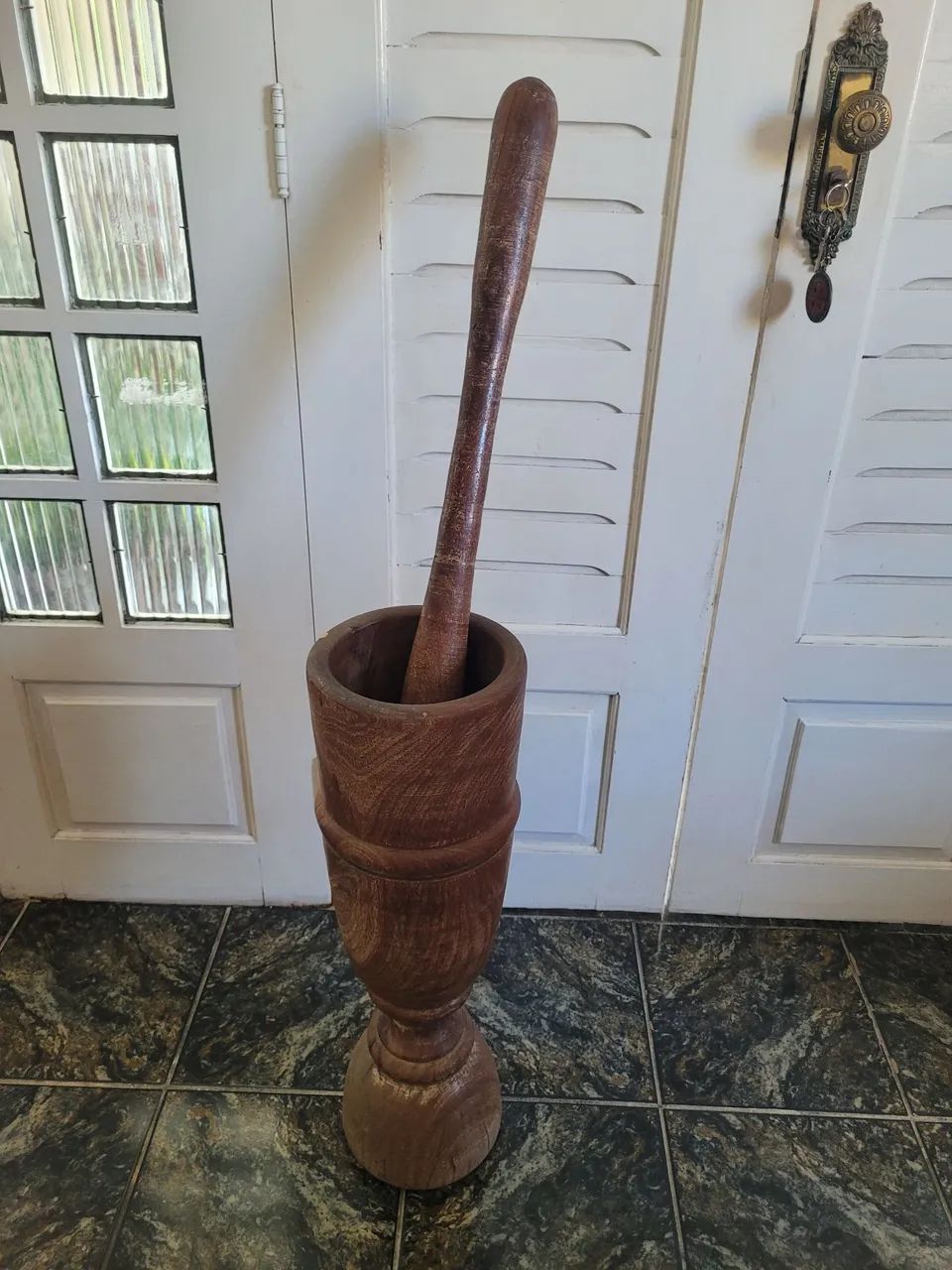 Pilão de Madeira
