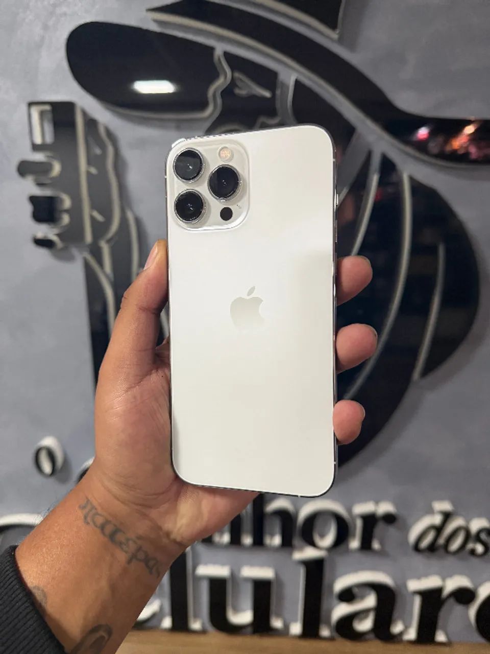 Apple iPhone 13 Pro Max 256gb Branco Bateria 88% C/ Garantia
