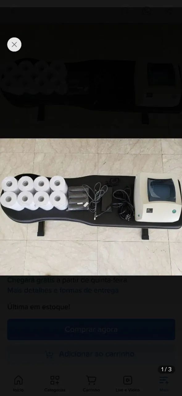 Impressora De Etiquetas Zebra Gc420t  (Usado)