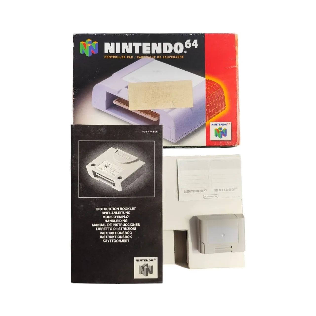 Controller Pak Memory Card Completo Nintendo 64 Original - Foto 3