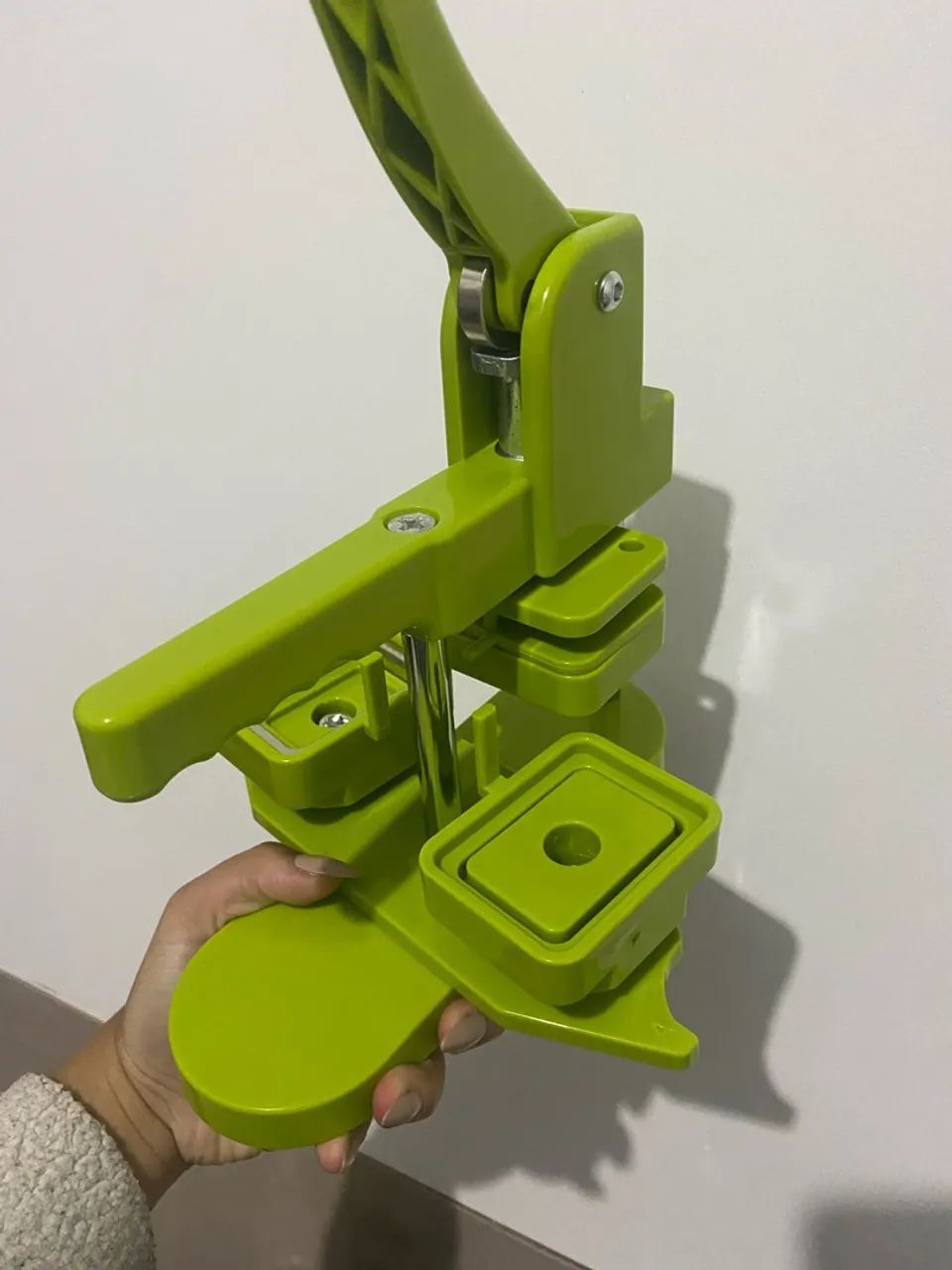 Máquina de Bottons Retangular - 60x40mm - NOVA - Foto 2