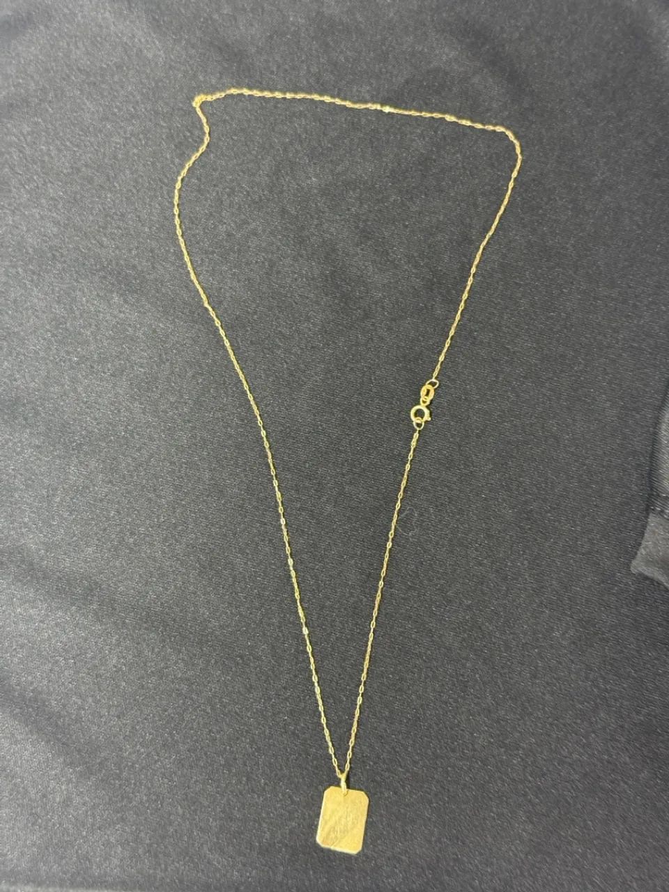 Colar de ouro - 1,54 gramas - Foto 4