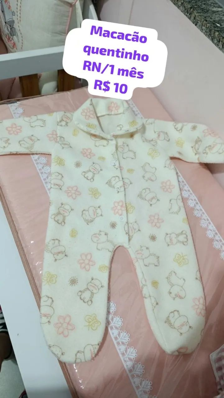 Itens de enxoval para bebê menina - Foto 3