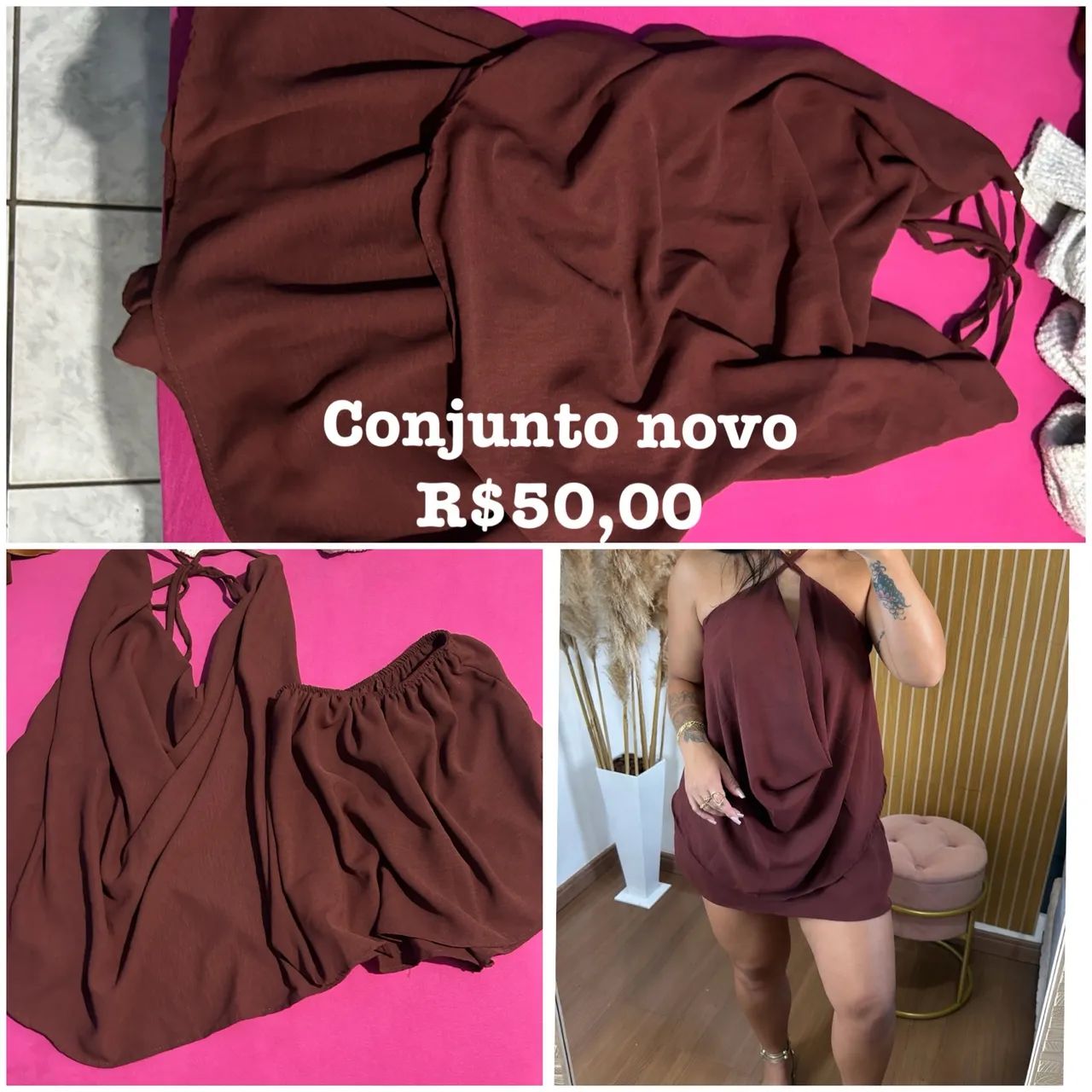 ROUPAS FEMININAS NOVA E SEMI-NOVAS - Foto 3