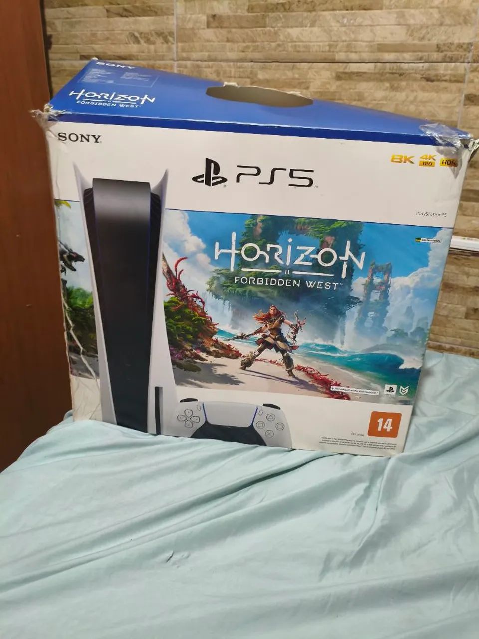 Playstation 5 + controle, jogo e base - Foto 2