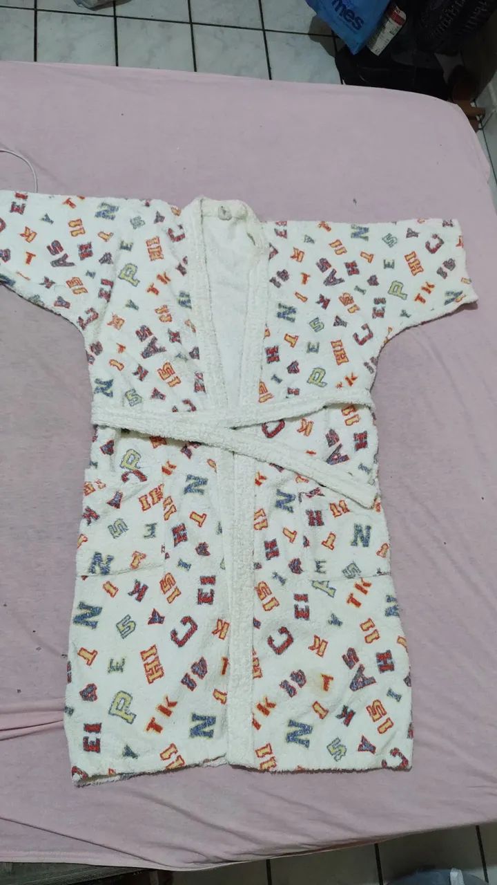 Roupão Infantil 