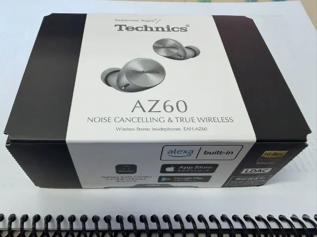 Fone Technics Eah-az60 Impecável Prateado