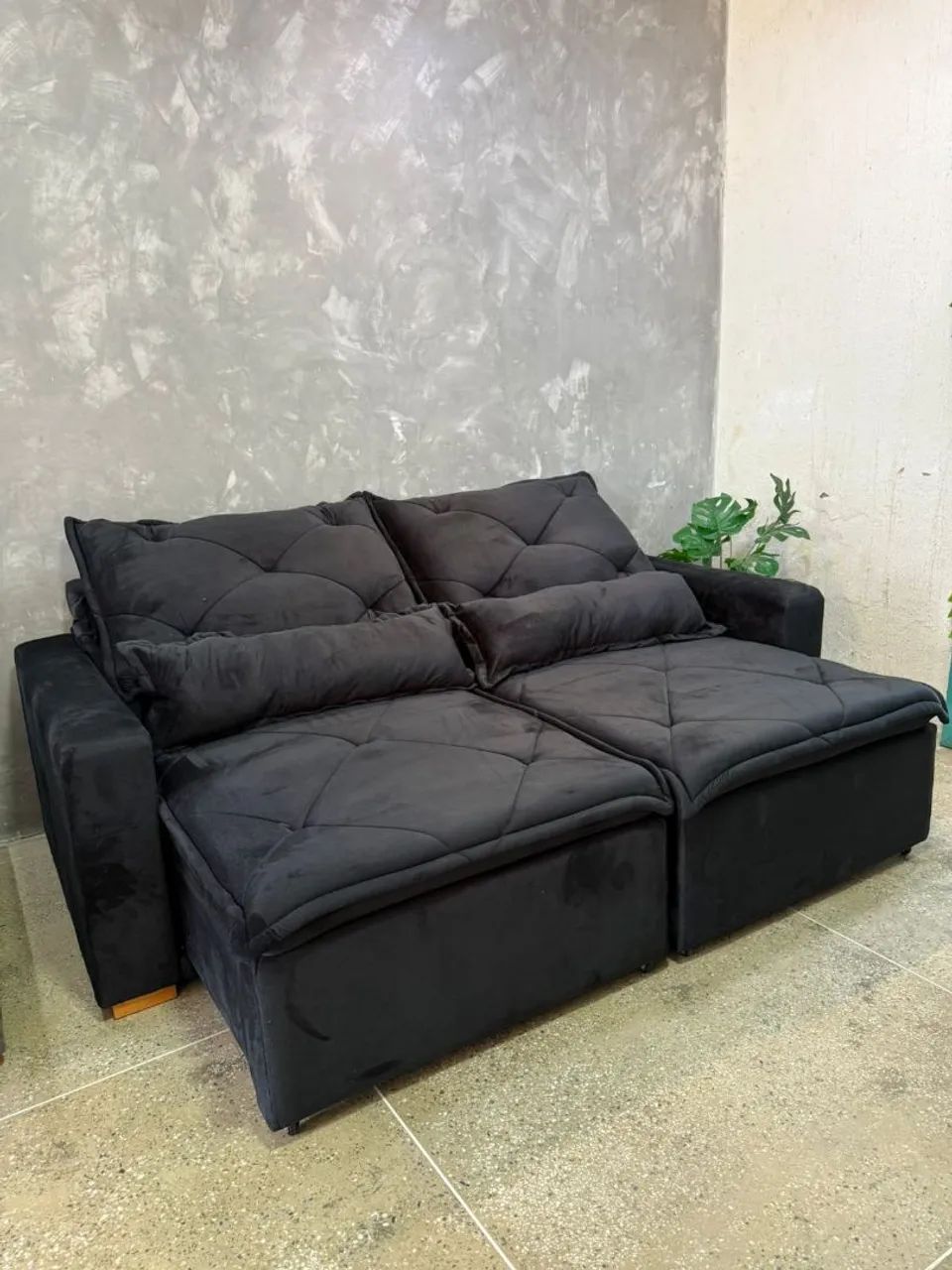 Sofá Retrátil Reclinável Luxo ( Super promoção) - Foto 5