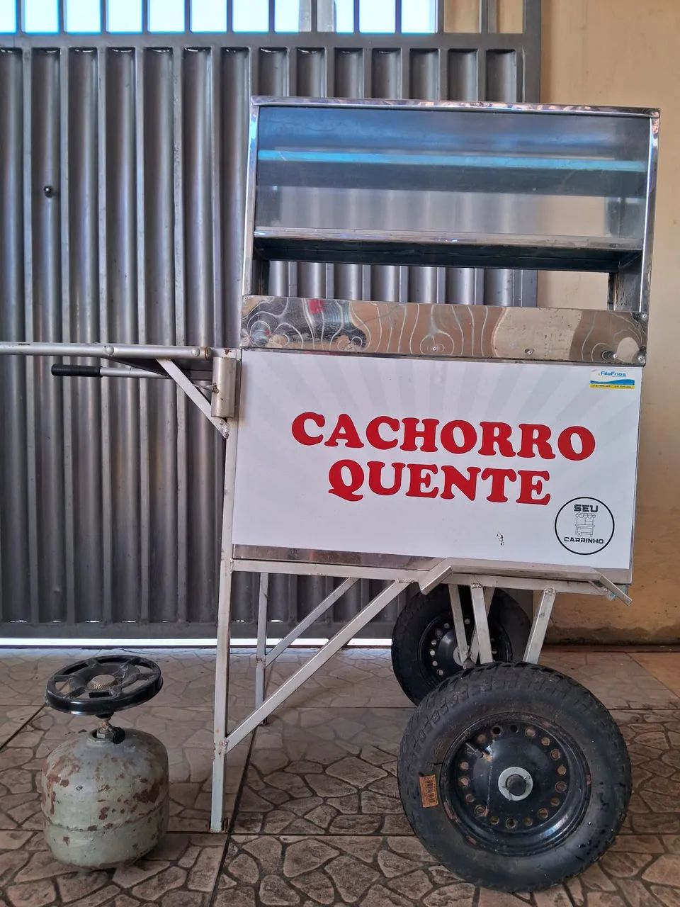 Carroçinha de cachorro - quente 