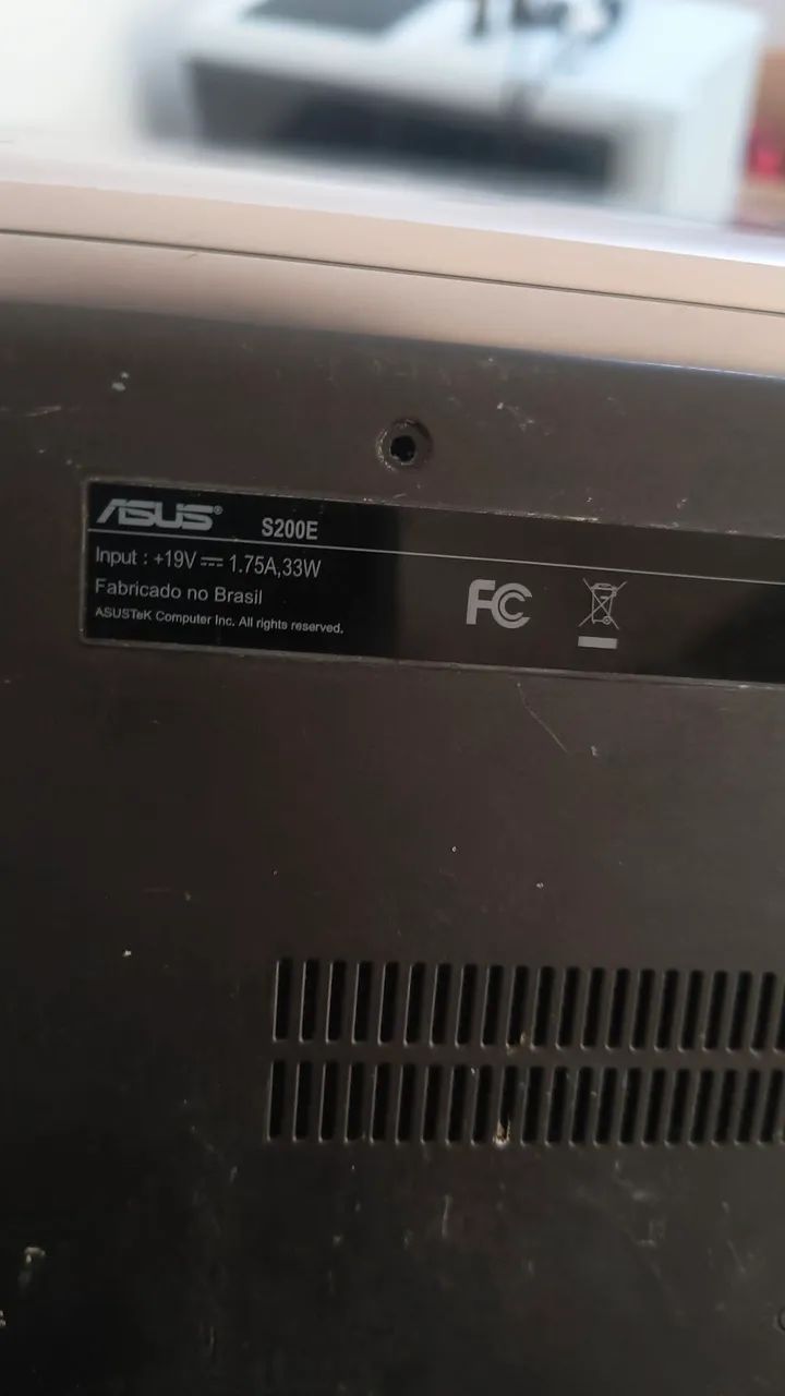 Asus VivoBook S200E usado som não funciona  - Foto 5