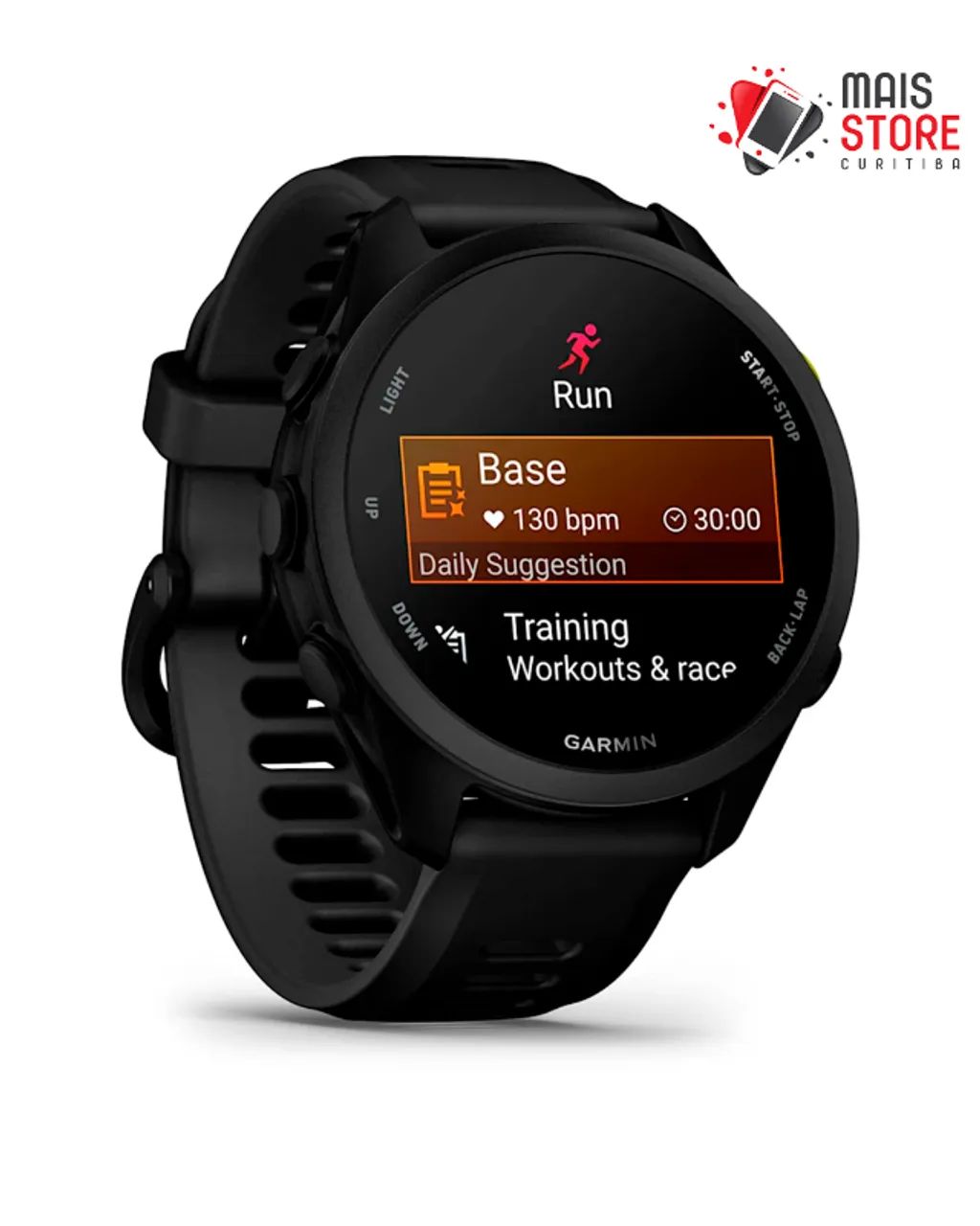 Relógio Garmin Forerunner 70 - 42.6mm -Black 010-04307-00 - Lacrado na caixa - Foto 6