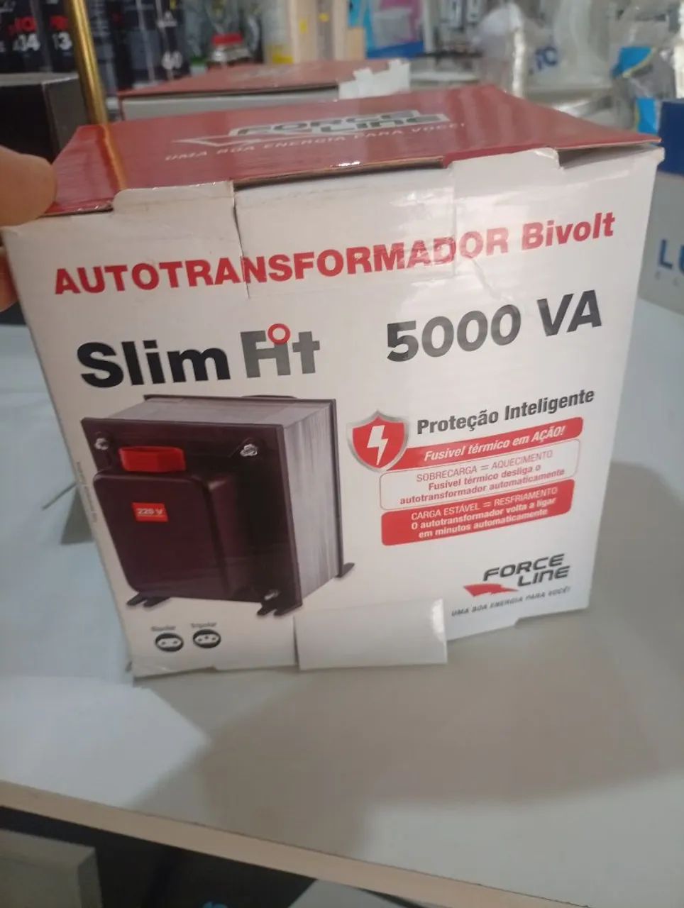 Transformador 5000va novo na caixa  - Foto 4