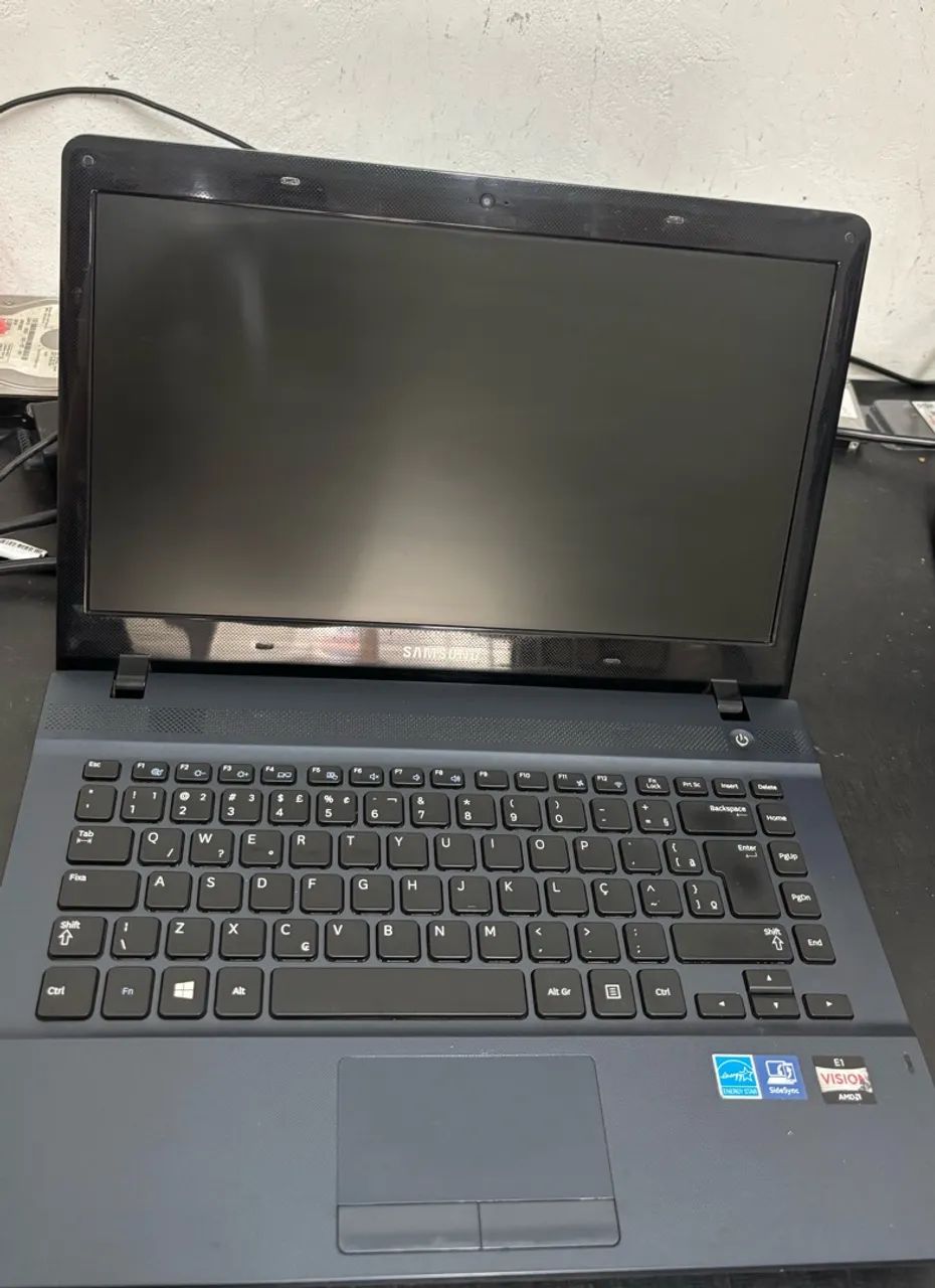 Notebook Samsung Np275e4e Processador Amd E1-1500 8Gb de memória ram Hd 450gb - Foto 2