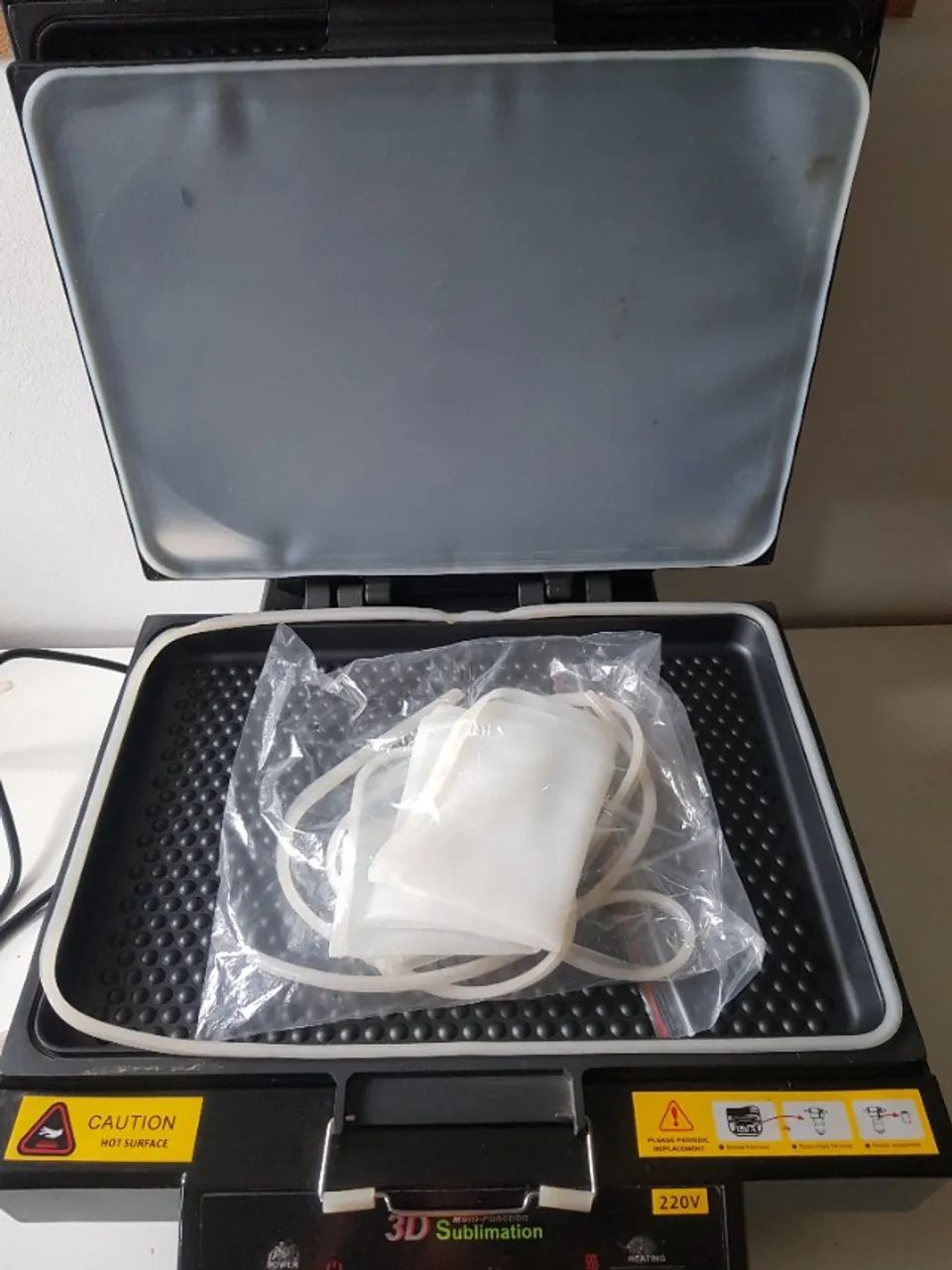 Prensa Térmica Digital 3d - Sublimação A Vácuo - Foto 4