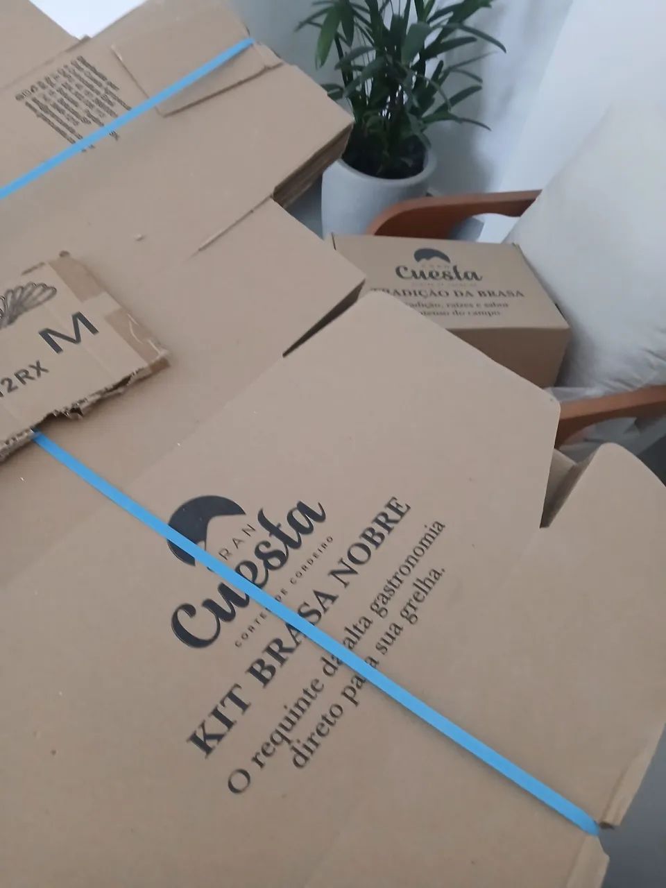 Caixas de Papelão Novas e Reforçadas - Lote Completo - Foto 3