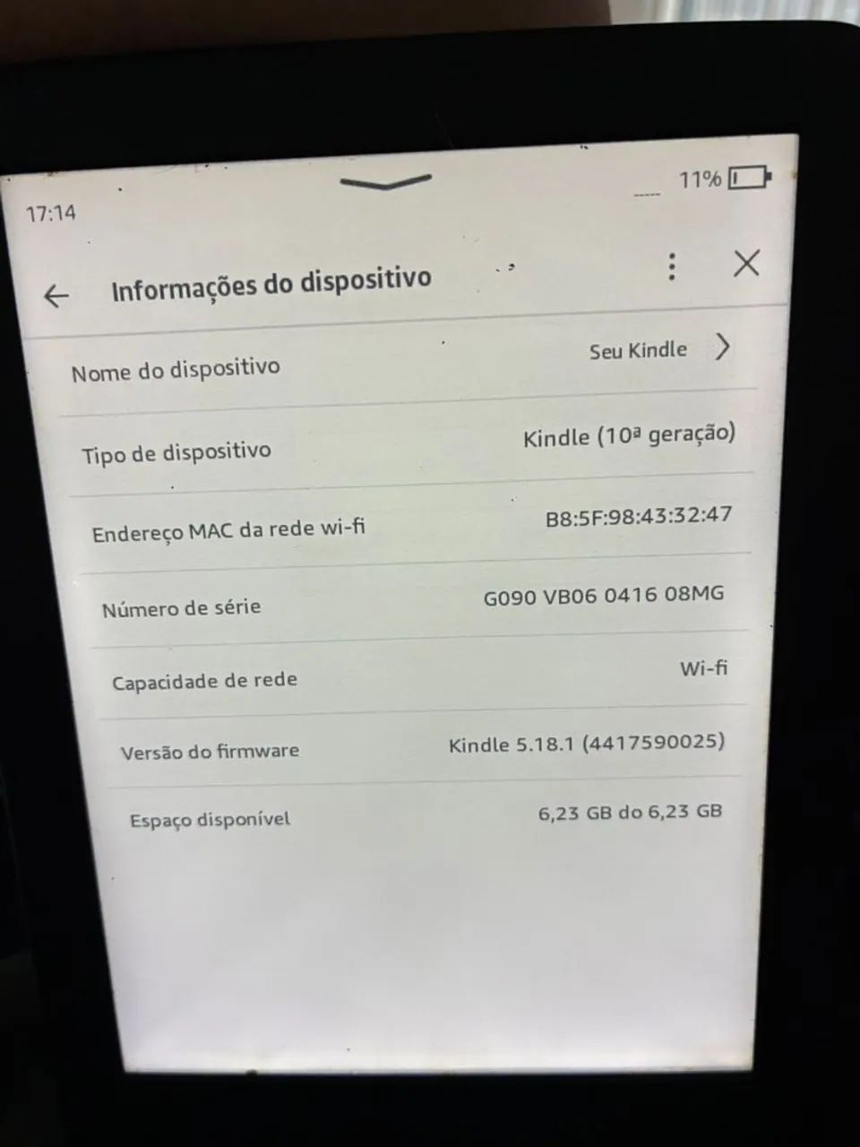 Kindle 10 geração funcionando normal - Foto 2