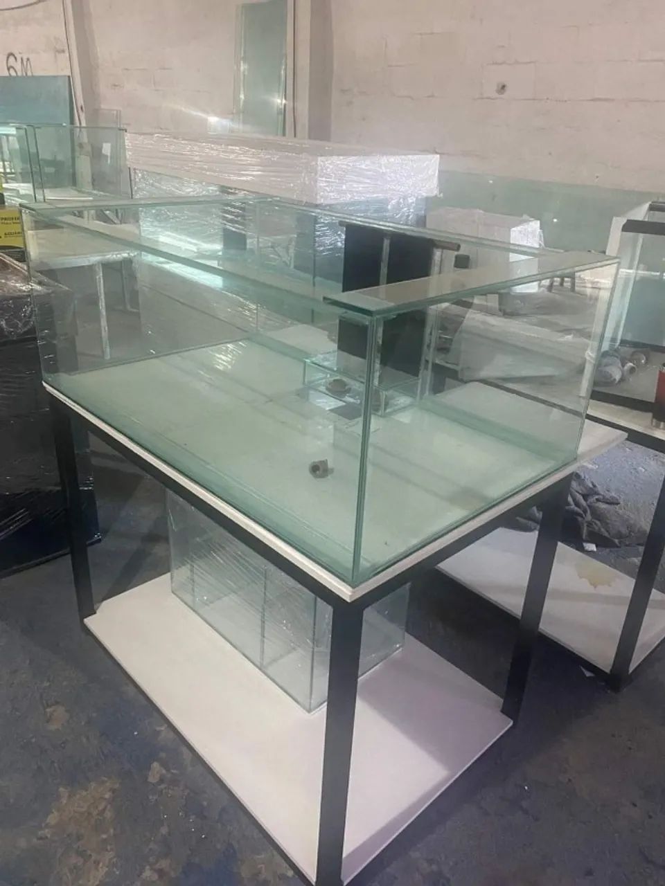 Aquário jumbo 100x60x60 completo  - Foto 4