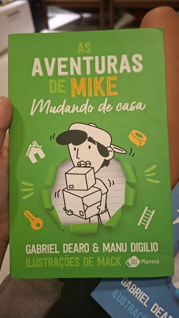 Livros as aventuras de mike: as aventuras de mike, o bebê chegou e mudando de casa - Foto 3