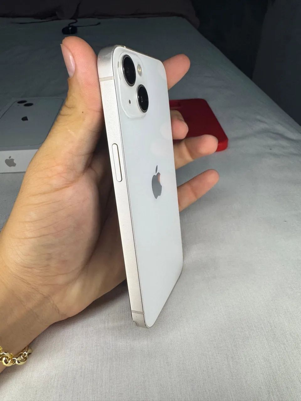 IPHONE 13 BRANCO 256GB ORIGINAL - Celulares e Smartphones - Jardim