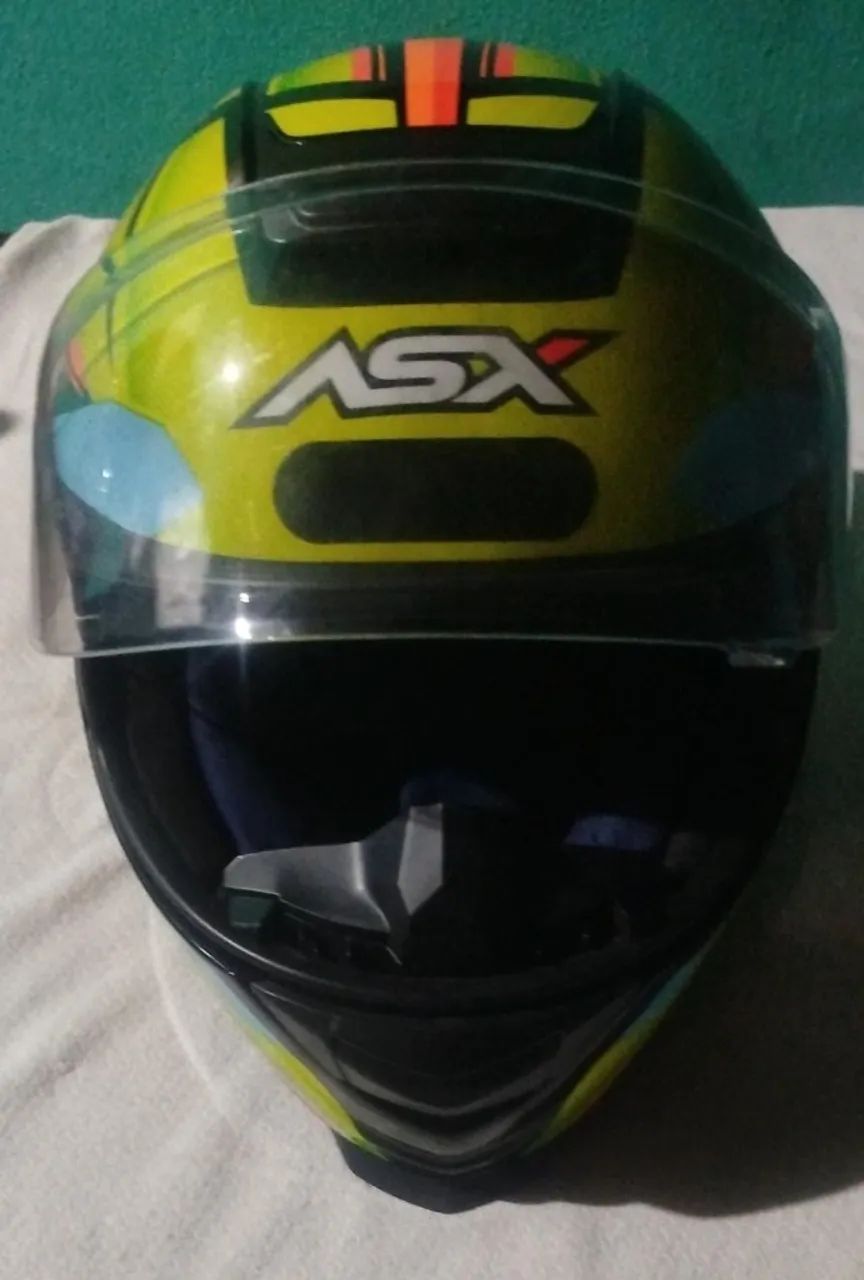 CAPACETE, MARCA ASX, MASCULINO,   NA CAIXA - Foto 3