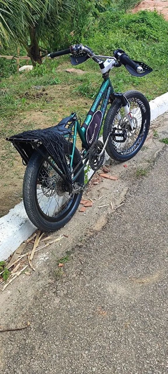 Bike aro 20 com deore 6100 - Foto 5