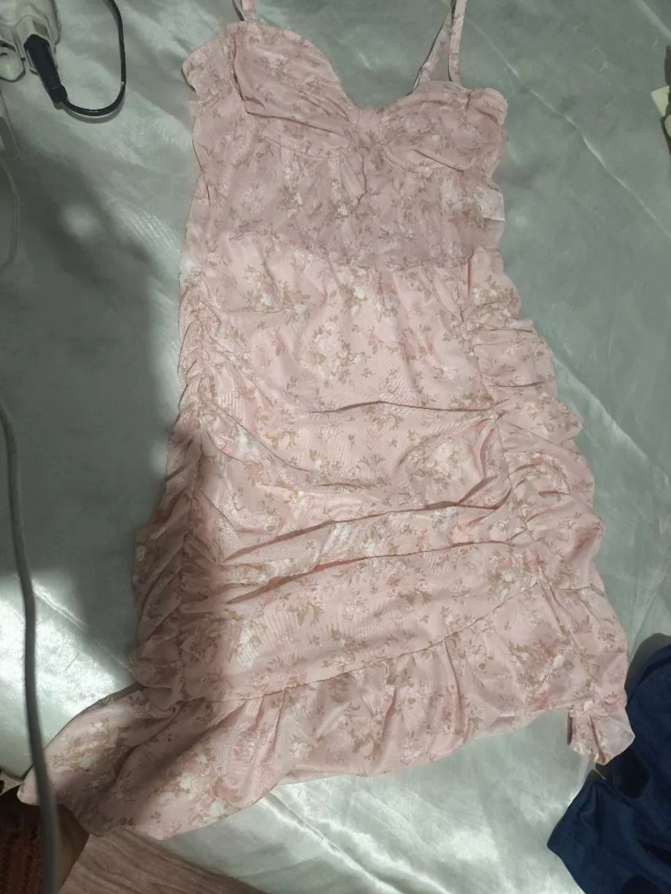 Vestido rosa florido  - Foto 2