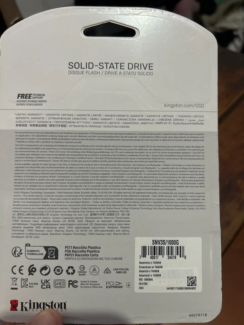 SSD NV3 1TB Kingston Lacrado - Foto 2