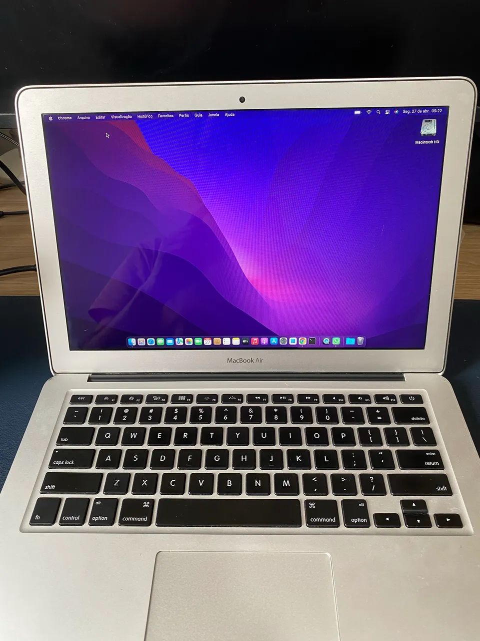 MacBook Air 2015　13インチ　i5　8GB　240GB Apple Macbook Air 2015 Intel I5 Prata | MercadoLivre