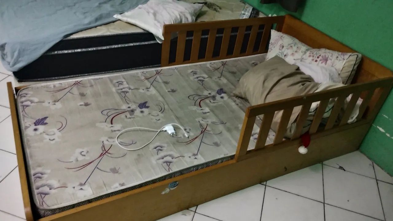 Cama infantil de madeira  - Foto 3